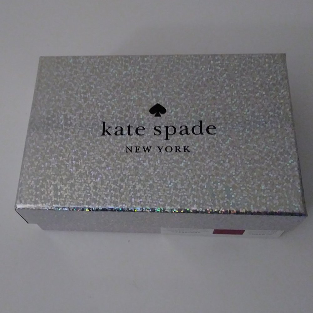 Kate Spade Medium Bi-fold Lola Glitter Wallet - Picture 13 of 16